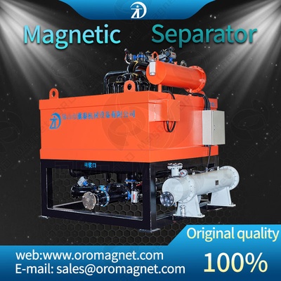 ماشین جدا کننده مایع مغناطیسی Magnetix برای آخرین ماشین آلات و فن آوری کائولین فلد اسپار کوارتز و خمیر سرامیکی