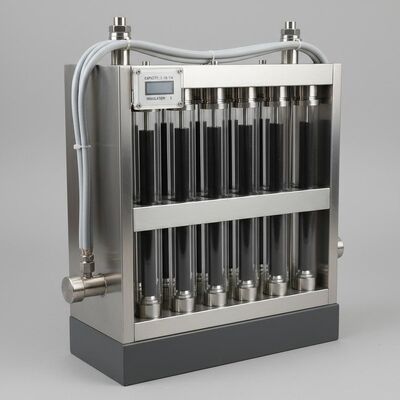 ظرفیت 1 تا 10 تن در ساعت تجهیزات جداسازی مغناطیسی با قطر لوله شیشه ای Φ50mm و سطح عایق بندی E مناسب برای کار سنگین