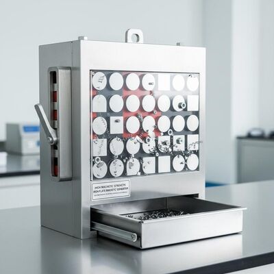 جداساز مغناطیسی صفحه آهنی با استحکام مغناطیسی بالا، نگهداری آسان و حذف مؤثر آلاینده‌های فلزی را تضمین می‌کند