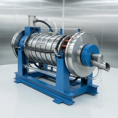 جدا کننده مغناطیسی مرطوب با نوع نصب افقی یا شیب دار، ایده آل برای پردازش مواد