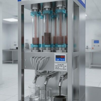 جداکننده مغناطیسی مرطوب دارویی که در ولتاژ 220 تا 480 کار می کند و دمای محدودی ≤80°C دارد و نتایج جداسازی را ارائه می دهد